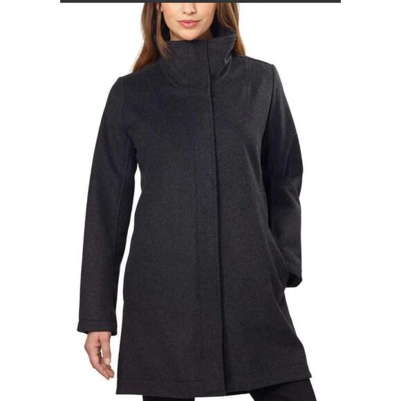 Pendleton Black Wool Womens Jacket Size M Full Zip and Snap Perfect Classic - Picture 1 of 13